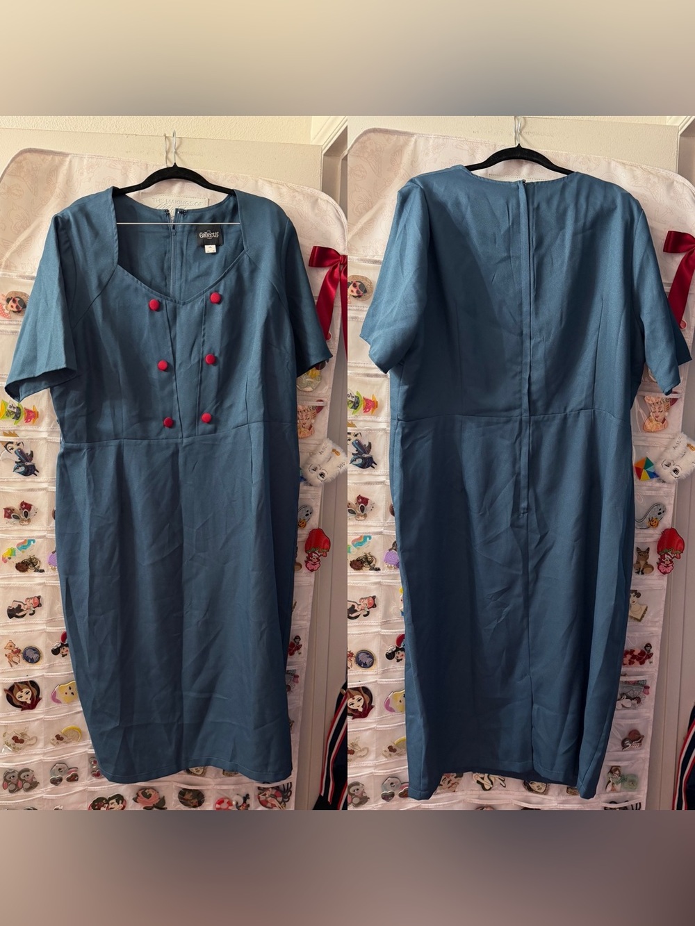 Collectif pinup pencil dress SZ US 18